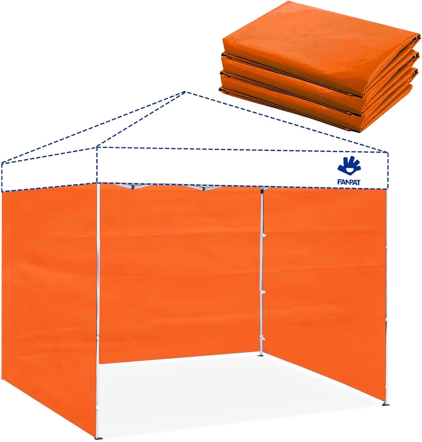 New Arrivals 10×10 Canopy Sidewalls for Canopy Frame, White (3Pcs Sidewalls Only) - Image 16