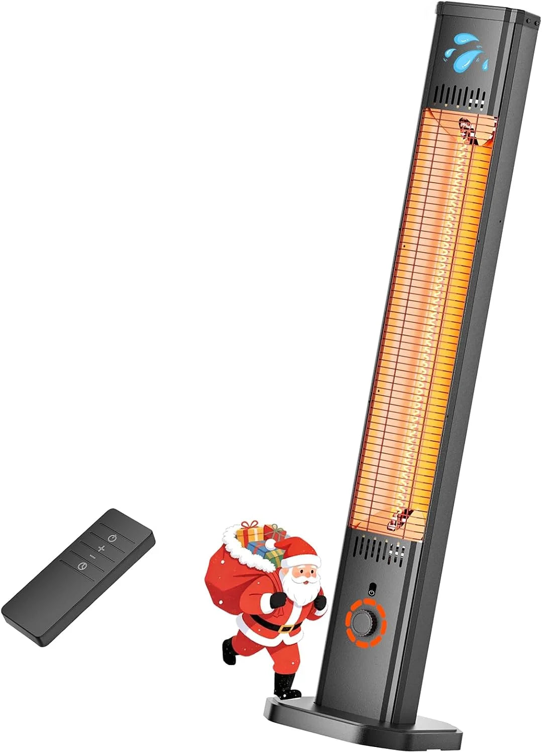 New Arrivals Outdoor Heater for Patio 1500W, 8H Timer, Waterproof, Infrared Electric Wall-Mounted Patio Heater - Image 3