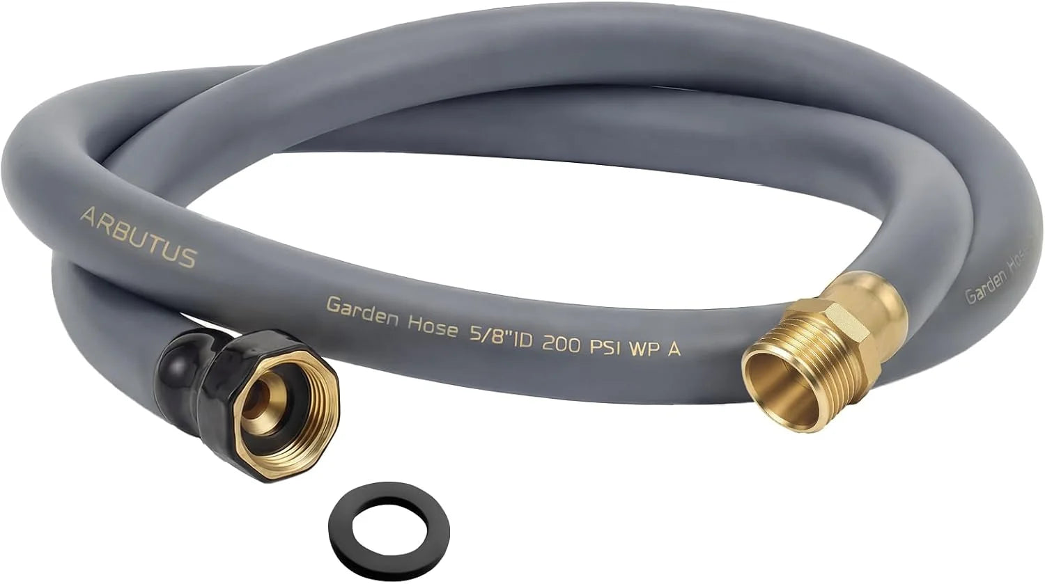 Garden Hose 5/8 x 100ft, Brass Rubber Heavy Duty Water Hose 600 PSI Burst Pressure bifanuoyard - Image 6