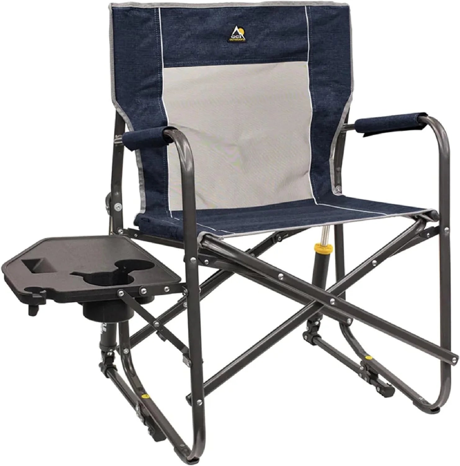 New Arrivals Outdoor Freestyle Rocker Camping Chair " Black - Image 9