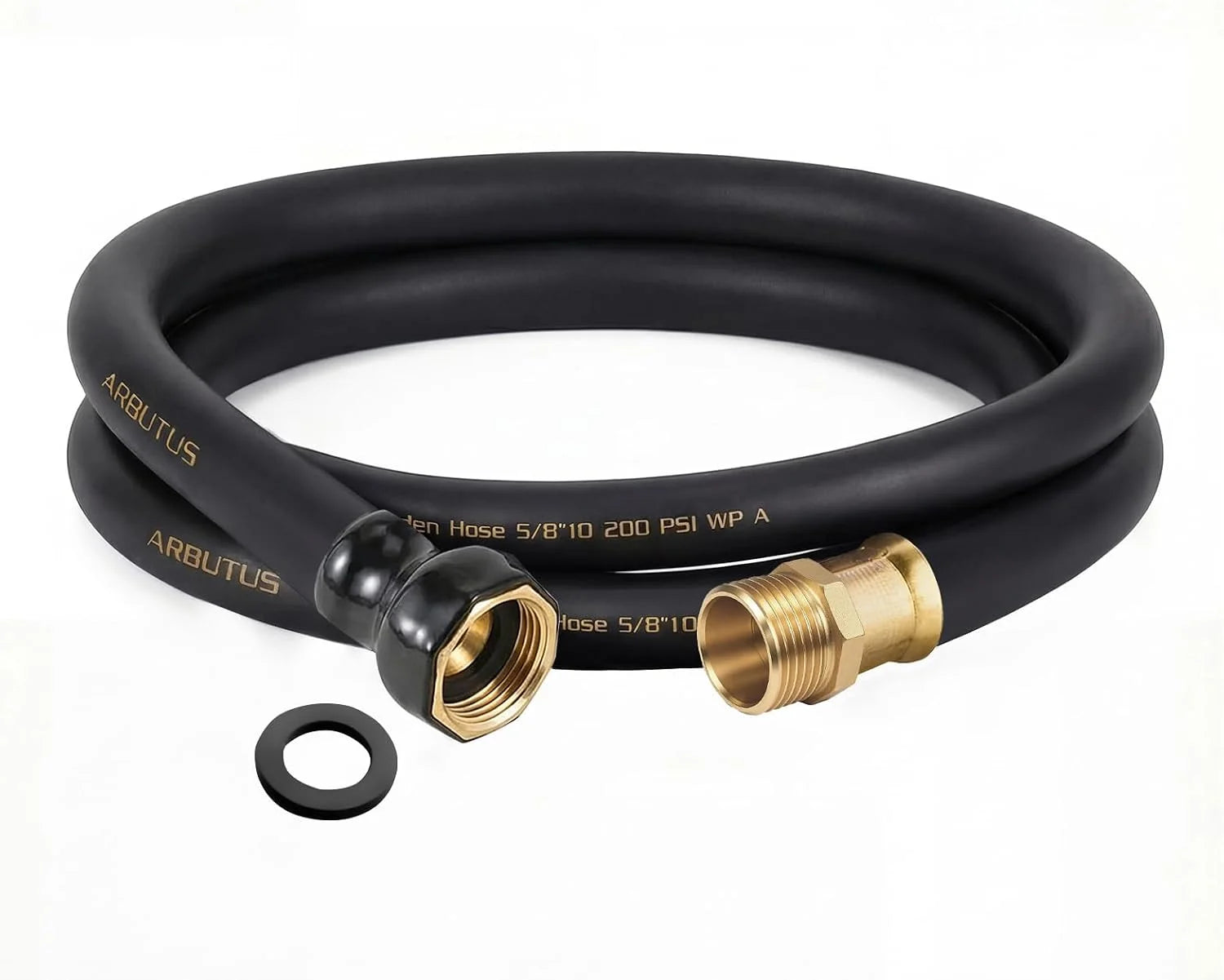 Garden Hose 5/8 x 100ft, Brass Rubber Heavy Duty Water Hose 600 PSI Burst Pressure bifanuoyard - Image 13