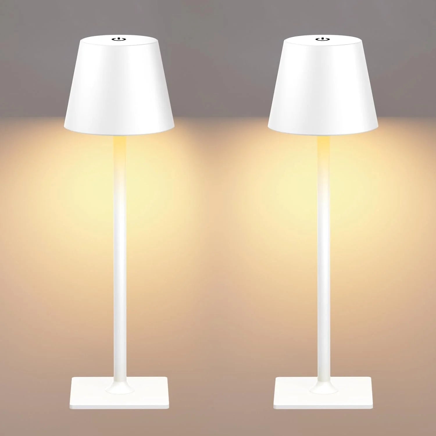 Yogaret 4 Pack Gold Rechargeable Led Cordless Table Lamps bifanuoyard - Image 5