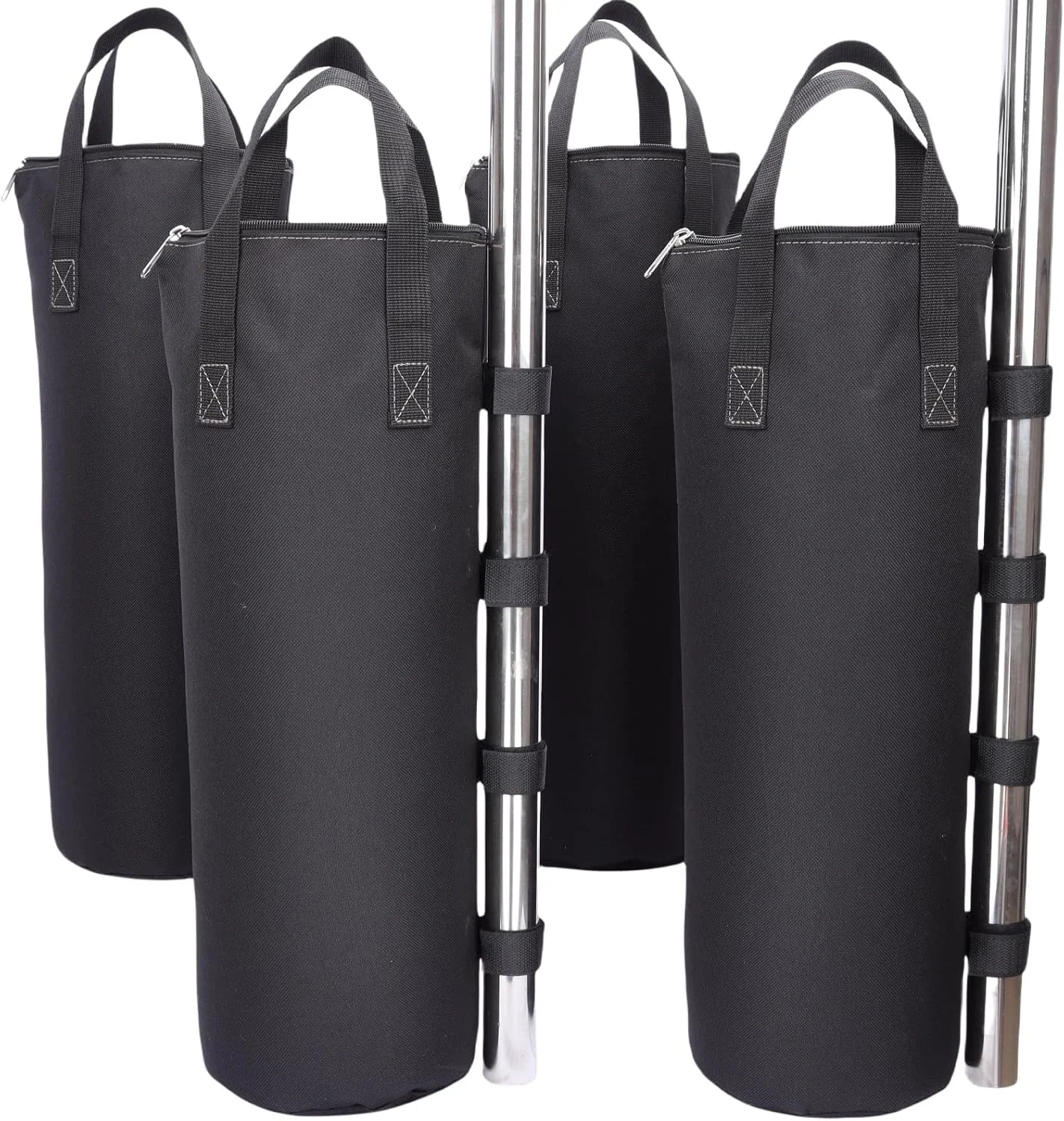 New Arrivals 140 LBS Zipper Top Sand Bags for Canopy Legs (Without Sand) Sand Bags for Weight – Sandbags for Gazebo Legs