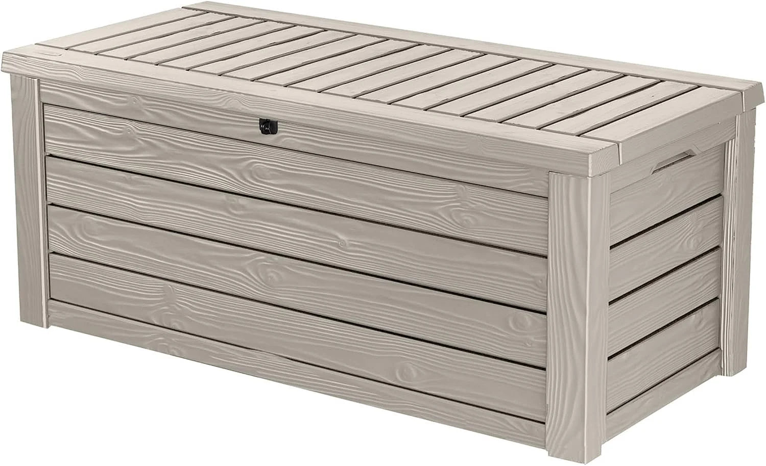 Keter Westwood 150 Gal Outdoor Storage Box for Patio and Pool Accessories - Image 2