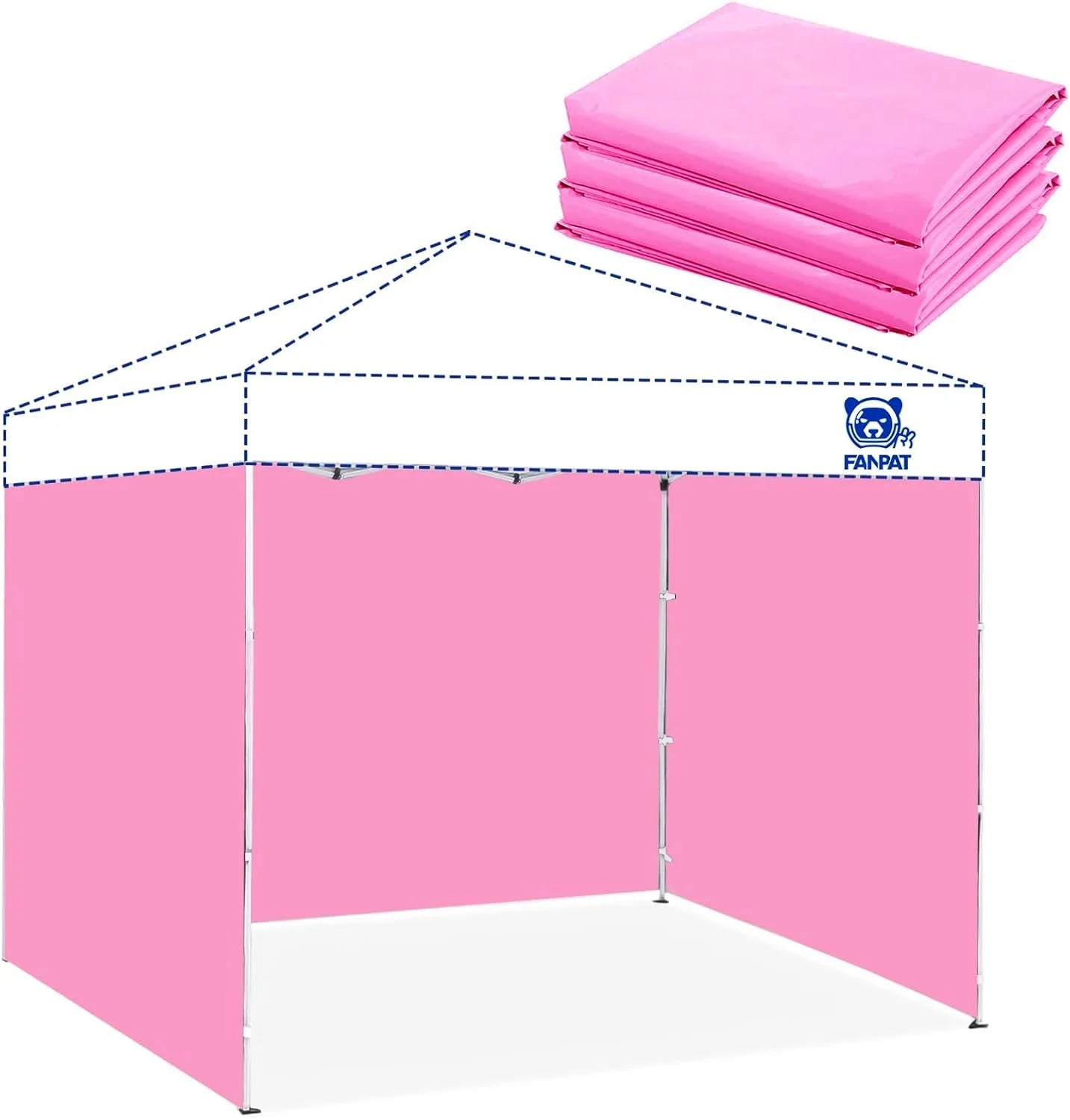 New Arrivals 10×10 Canopy Sidewalls for Canopy Frame, White (3Pcs Sidewalls Only) - Image 26