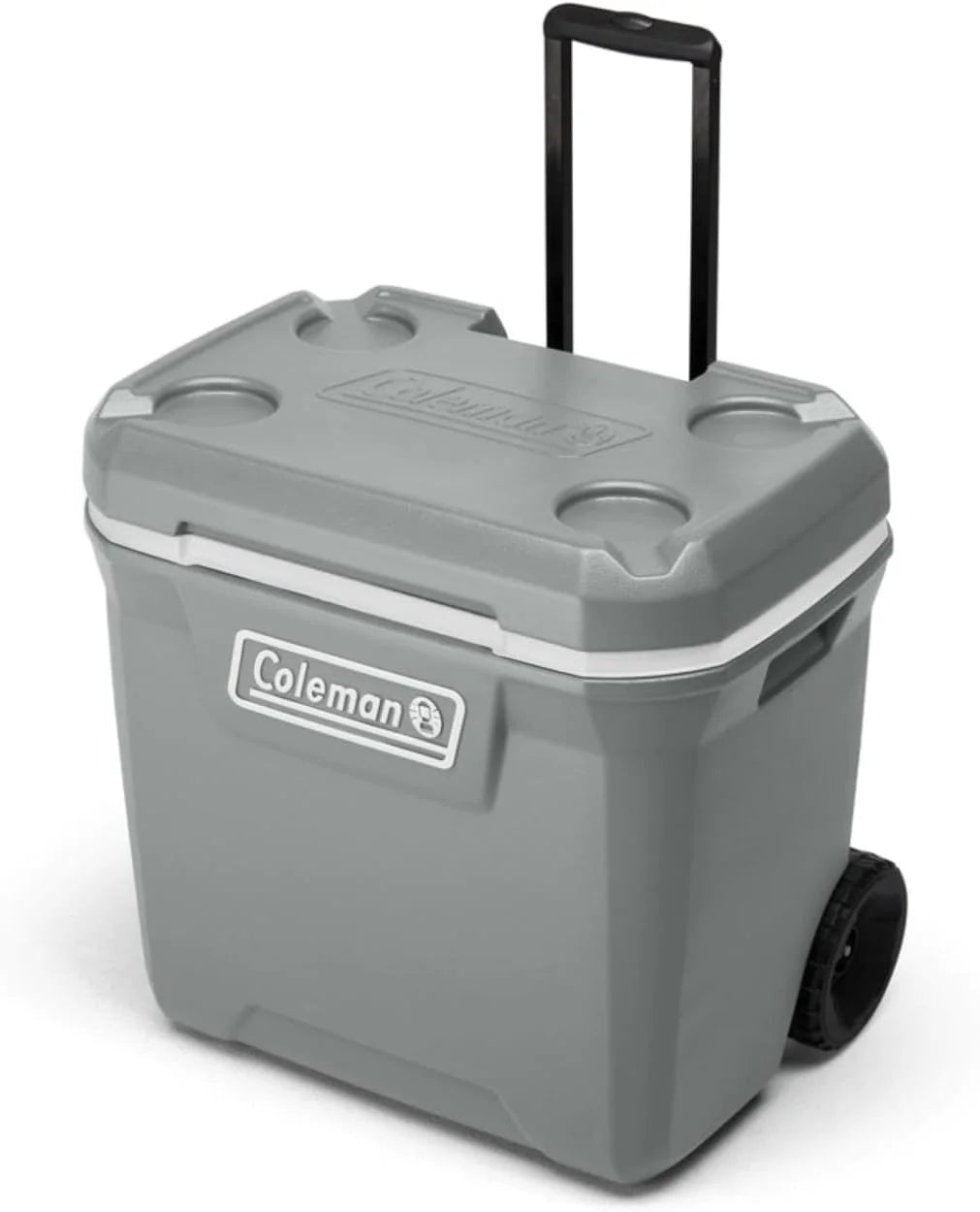 Coleman Classic Series Insulated Portable Rolling Cooler with Wheels, Leak-Resistant Outdoor Hard Cooler Keeps Ice up to bifanuoyard - Image 4