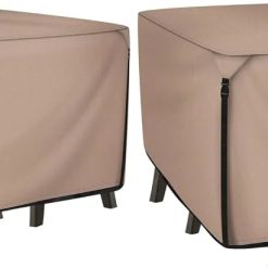 Alternative view of New Arrivals 600D Tough Canvas Heavy Duty Rectangular Patio Table and Chair Cover