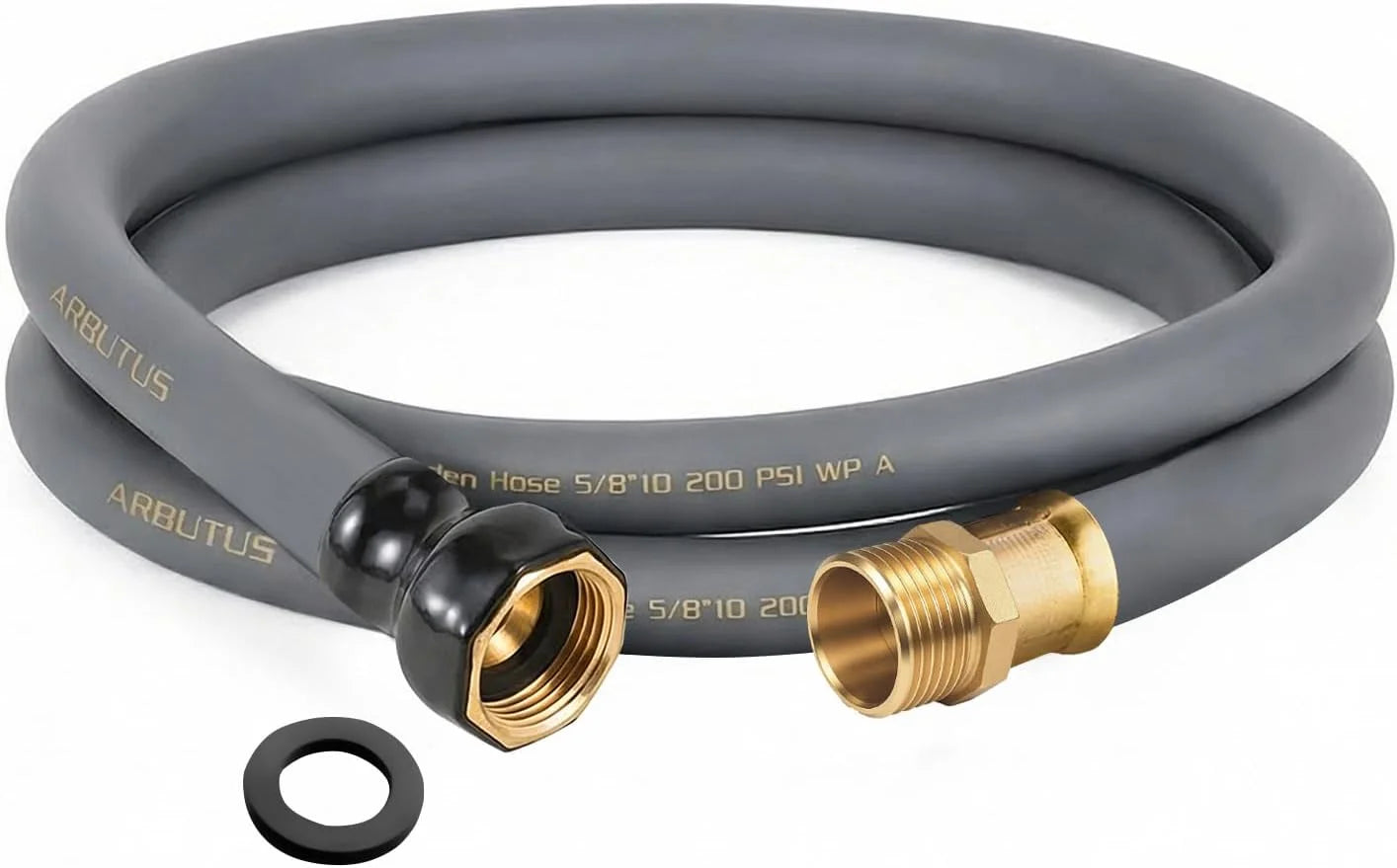 Garden Hose 5/8 x 100ft, Brass Rubber Heavy Duty Water Hose 600 PSI Burst Pressure bifanuoyard - Image 14