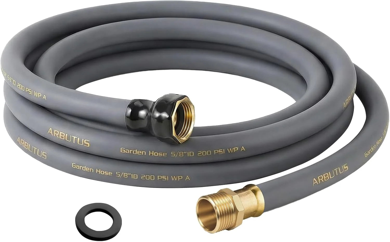 Garden Hose 5/8 x 100ft, Brass Rubber Heavy Duty Water Hose 600 PSI Burst Pressure bifanuoyard - Image 9