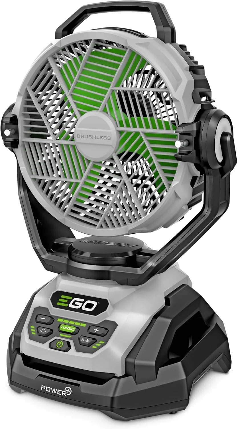 New Arrivals EGO POWER+ Portable Misting Fan, Outdoor Electric 18 5 Speed Fan, Battery and Charger Not Included " FN1800 - Image 2
