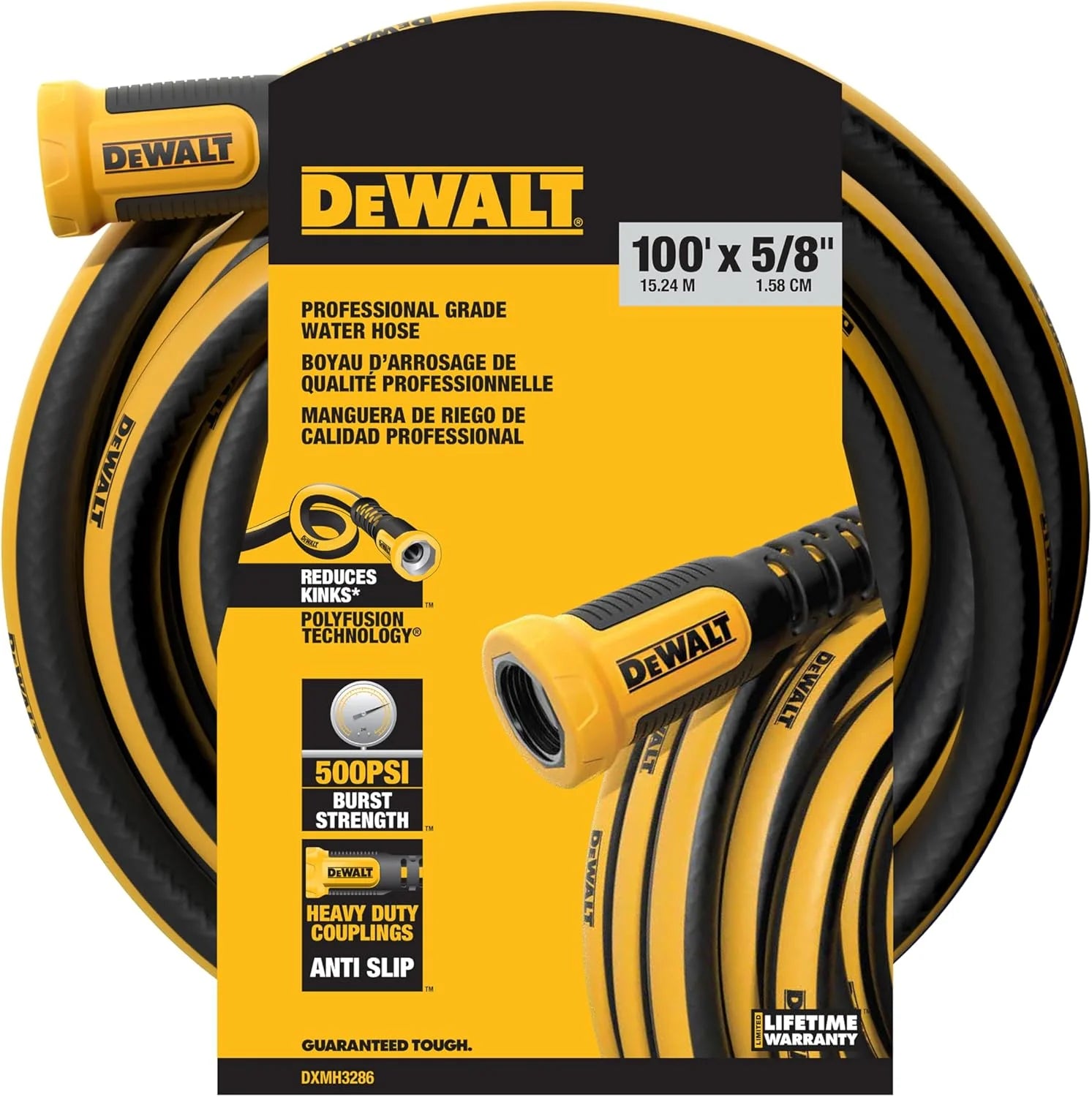 New Arrivals Professional Grade Heavy Duty Garden Hose 100 Feet x 5/8 Inch - Image 2