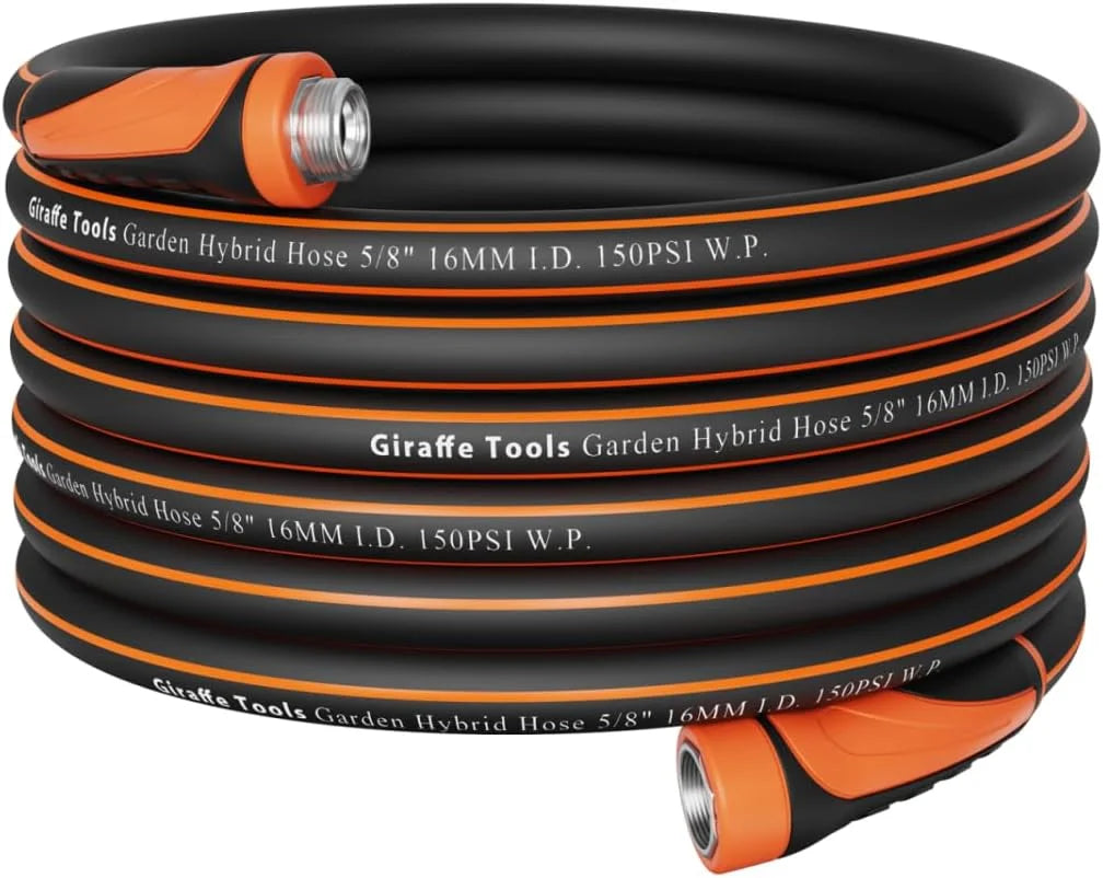 New Arrivals Garden Hose 5/8, Water Hose Heavy Duty, 100ft Male to Female Fittings, Burst 600 PSI - Image 4
