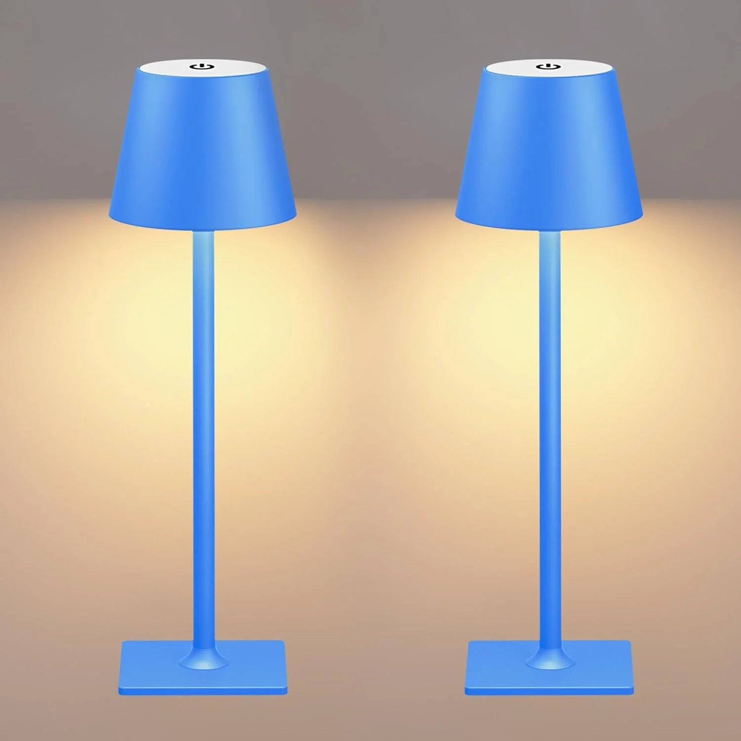 Yogaret 4 Pack Gold Rechargeable Led Cordless Table Lamps bifanuoyard - Image 7