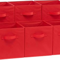Alternative view of Collapsible Fabric Storage Cube Bins Organizer with Handles, Organization Containers, Multifunctional, 13 x 13 x bifanuoyard