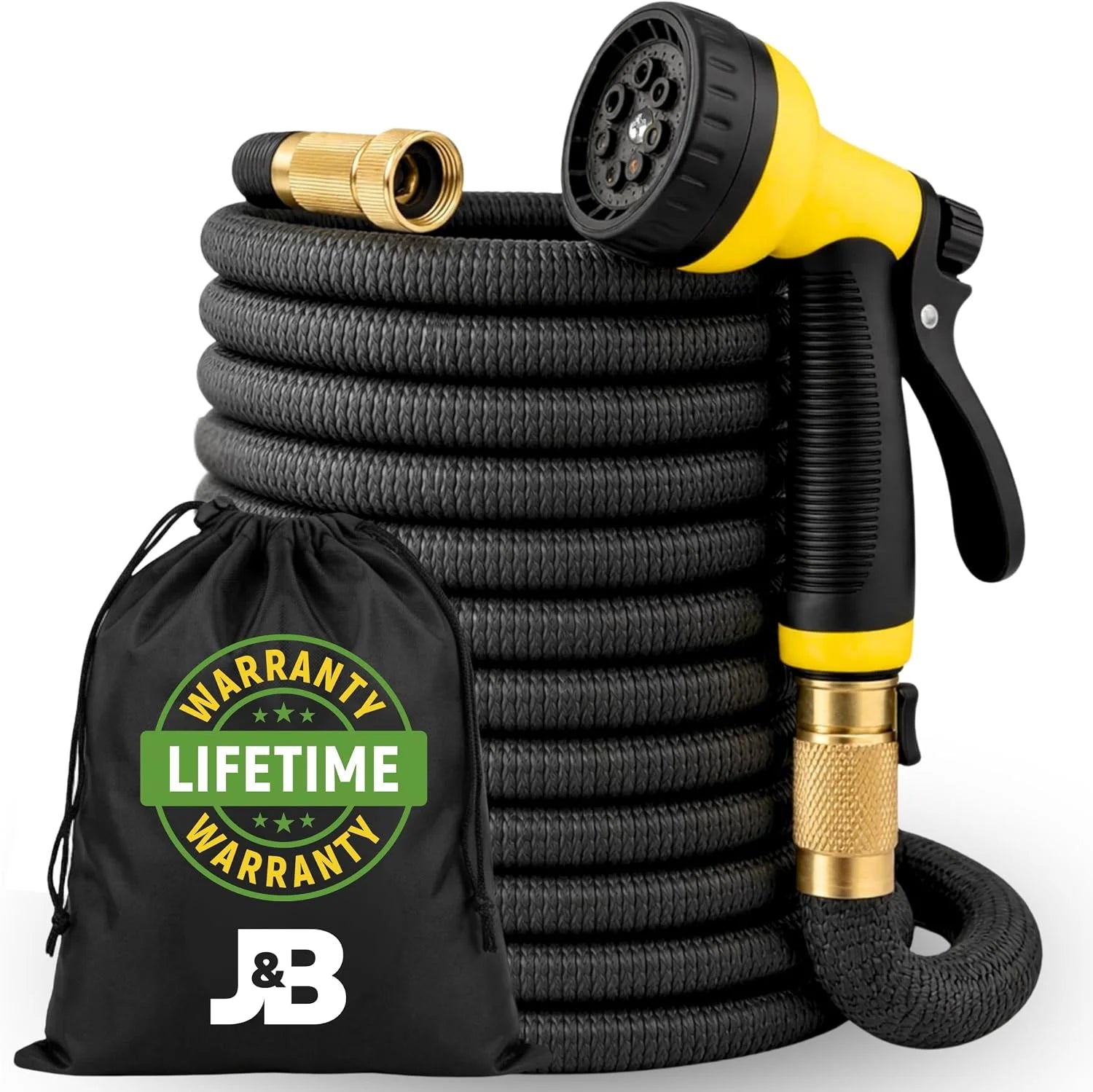 XpandaHose 150ft Expandable Garden Hose, Lightweight, Brass Connectors " For Garden Watering - Image 5