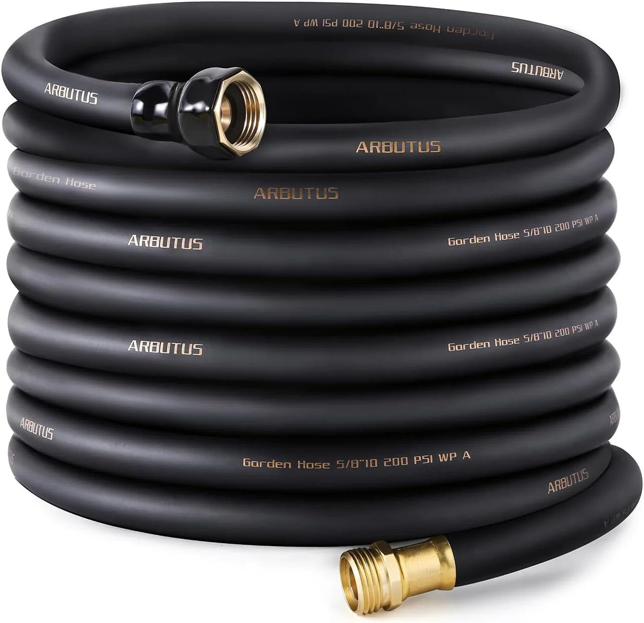 Garden Hose 5/8 x 100ft, Brass Rubber Heavy Duty Water Hose 600 PSI Burst Pressure bifanuoyard - Image 10
