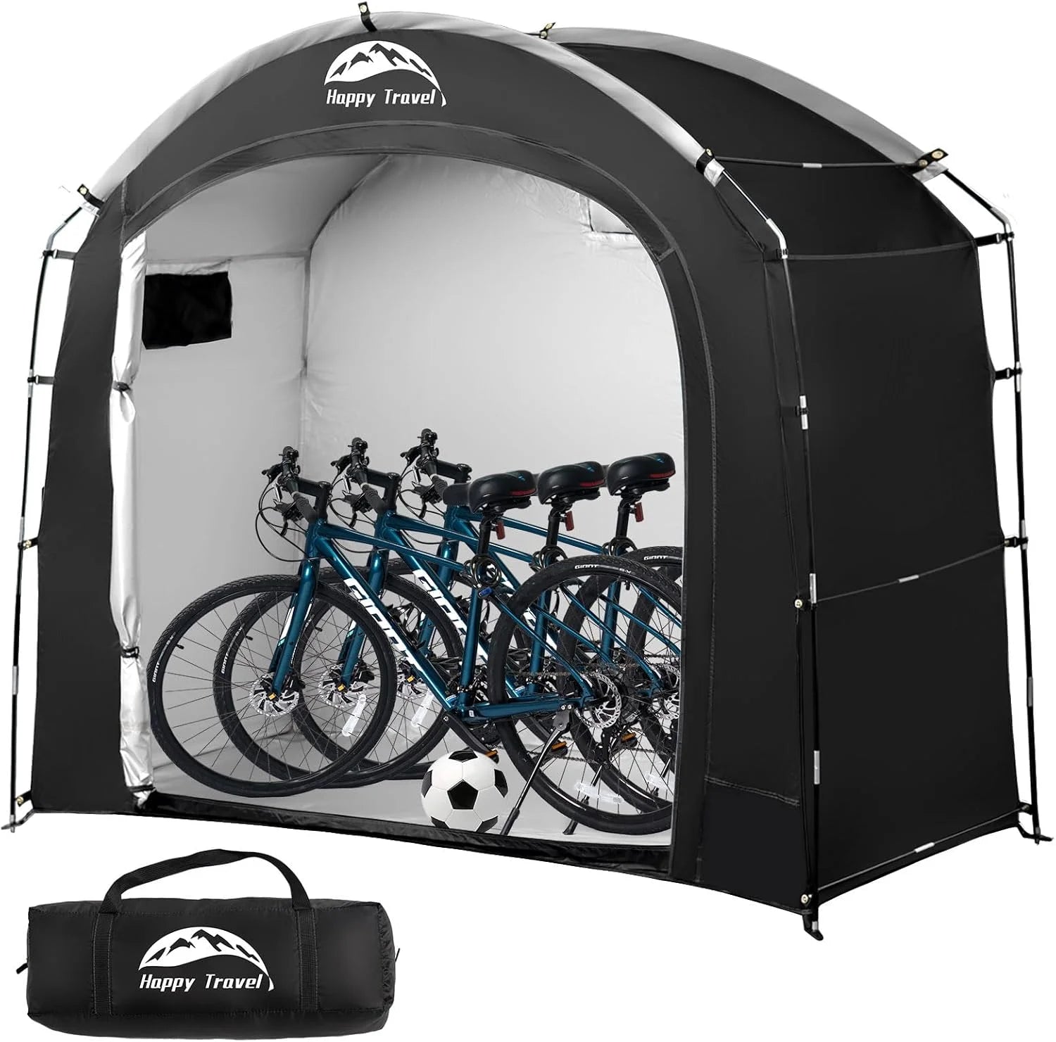 New Arrivals Travel Bike Storage Shed Tent, Waterproof Portable Bicycle Cover Shed - Image 2