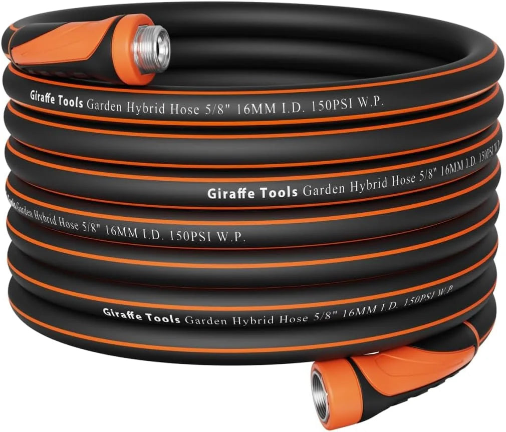 New Arrivals Garden Hose 5/8, Water Hose Heavy Duty, 100ft Male to Female Fittings, Burst 600 PSI - Image 7