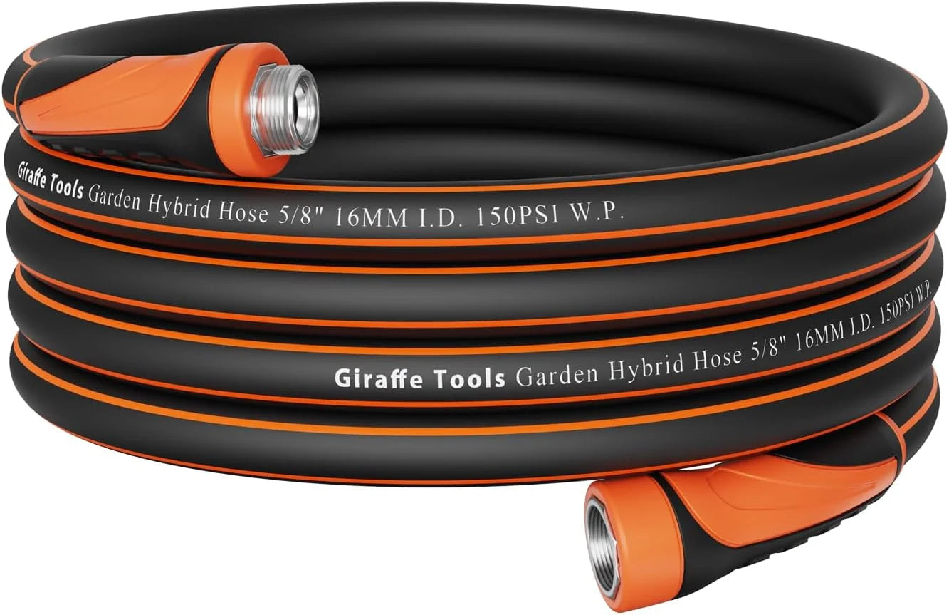 New Arrivals Garden Hose 5/8, Water Hose Heavy Duty, 100ft Male to Female Fittings, Burst 600 PSI - Image 5