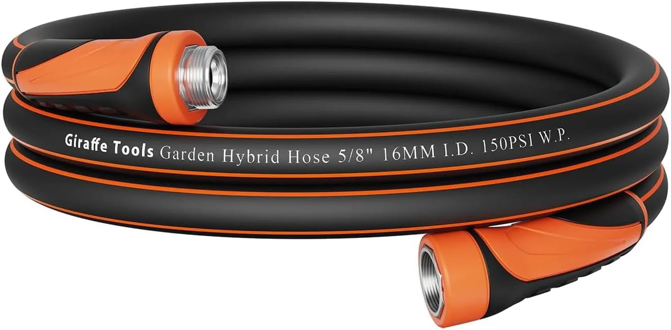 New Arrivals Garden Hose 5/8, Water Hose Heavy Duty, 100ft Male to Female Fittings, Burst 600 PSI - Image 16