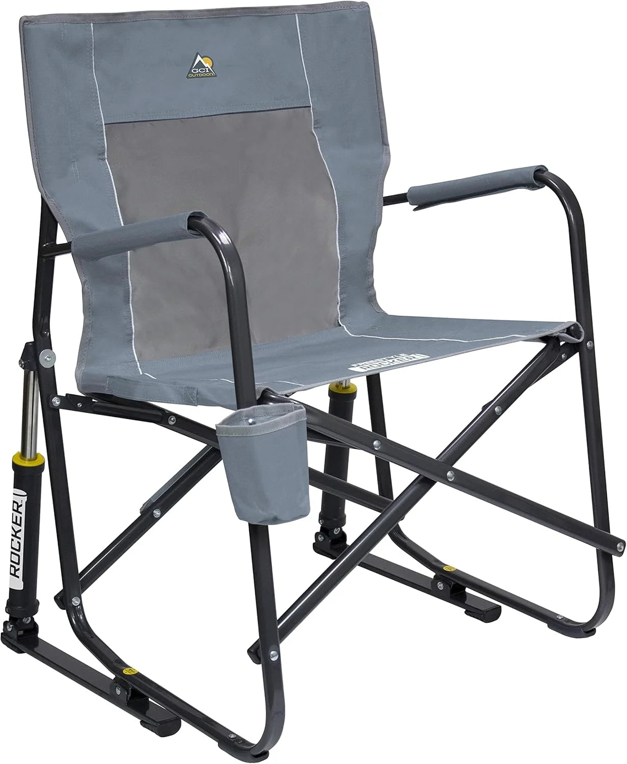 New Arrivals Outdoor Freestyle Rocker Camping Chair " Black - Image 17