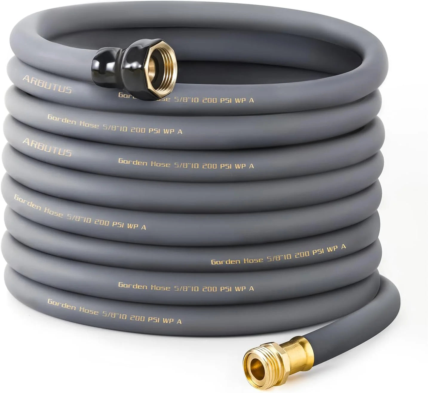 Garden Hose 5/8 x 100ft, Brass Rubber Heavy Duty Water Hose 600 PSI Burst Pressure bifanuoyard - Image 12