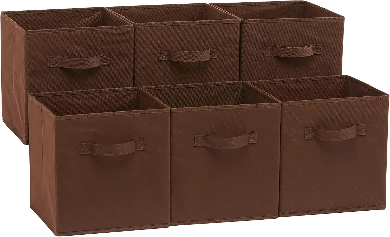 Collapsible Fabric Storage Cube Bins Organizer with Handles, Organization Containers, Multifunctional, 13 x 13 x bifanuoyard - Image 3