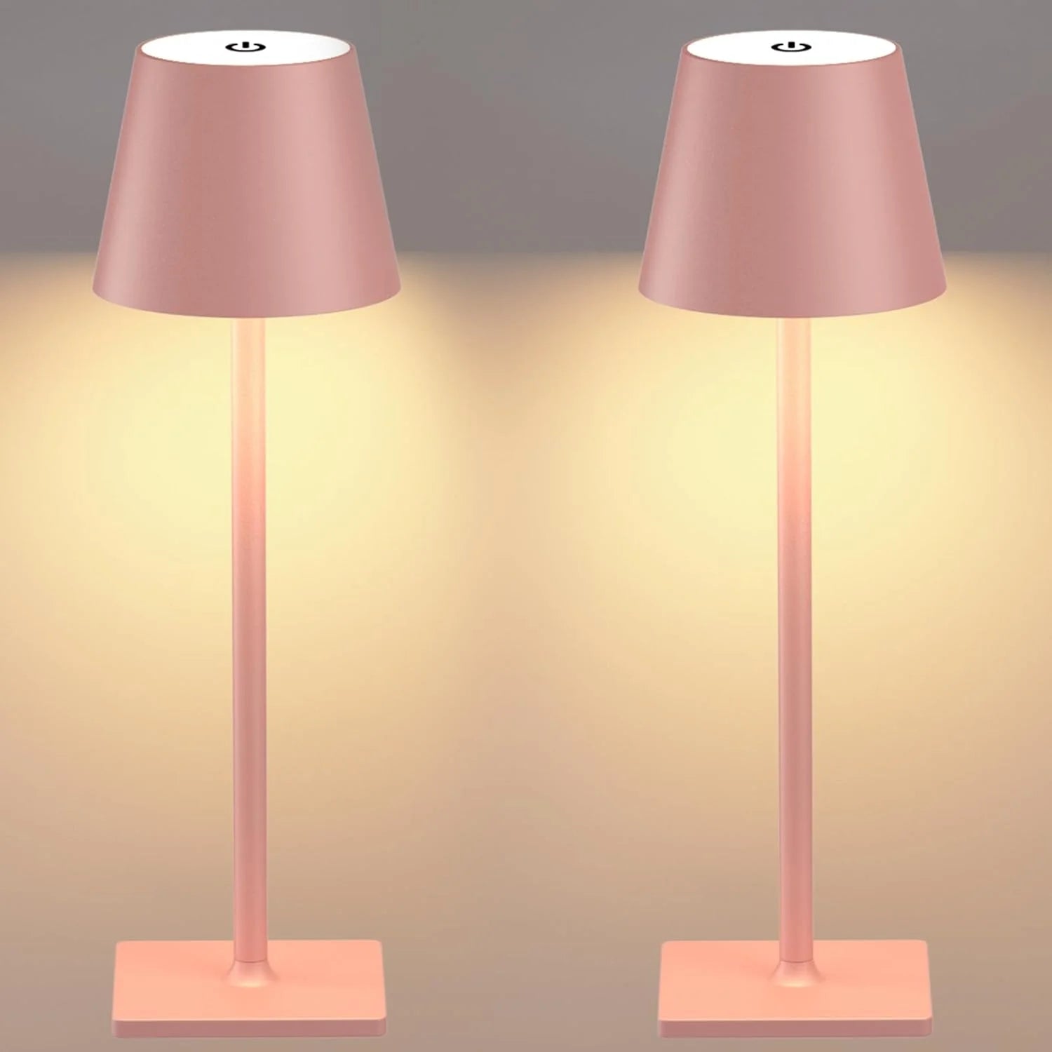Yogaret 4 Pack Gold Rechargeable Led Cordless Table Lamps bifanuoyard - Image 3