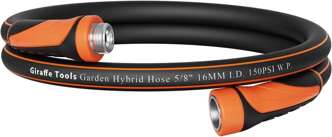 New Arrivals Garden Hose 5/8, Water Hose Heavy Duty, 100ft Male to Female Fittings, Burst 600 PSI - Image 11