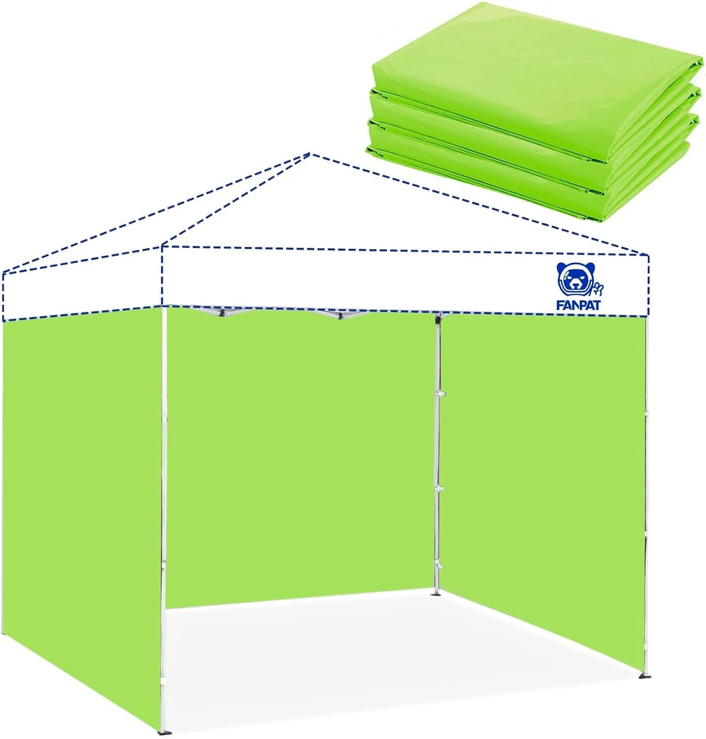 New Arrivals 10×10 Canopy Sidewalls for Canopy Frame, White (3Pcs Sidewalls Only) - Image 29